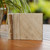 Natural fiber notebook, 'Banana Cream' - Artisan Crafted Natural Fiber Notebook with 40 Blank Pages