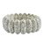 Brazalete de estiramiento de Howlite - Pulsera elástica de howlita elaborada artesanalmente en Brasil