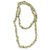 Collar de cuentas prehnite - Collar de cuentas de prehnita verde de Brasil