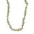 Collar de cuentas prehnite - Collar de cuentas de prehnita verde de Brasil