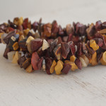 Jasper beaded stretch bracelets, 'Jasper Trio' (set of 3) - Three Jasper Beaded Stretch Bracelets from Brazil