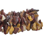 Jasper beaded stretch bracelets, 'Jasper Trio' (set of 3) - Three Jasper Beaded Stretch Bracelets from Brazil