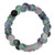 Fluorite beaded stretch bracelets, 'Lake Planets' (set of 2) - Set of Two Handcrafted Fluorite Beaded Stretch Bracelets
