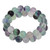 Fluorite beaded stretch bracelets, 'Lake Planets' (set of 2) - Set of Two Handcrafted Fluorite Beaded Stretch Bracelets