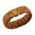 Jasper beaded stretch bracelet, 'Darling Earth' - Natural Jasper Beaded Stretch Bracelet from Brazil