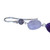 Quartz and amethyst dangle earrings, 'Springtime Purple' - Brazilian Deep Purple Quartz & Amethyst Dangle Earrings