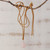 Rose quartz pendant necklace, 'Gemstone Mystique' - Brazilian Handcrafted Rose Quartz Pendant Necklace