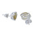 Lemon quartz stud earrings, 'Glimpse of Spring' - Brazilian Handcrafted Marquise Lemon Quartz Stud Earrings