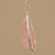 Rose quartz pendant necklace, 'Will of Love' - High-Polished Natural Rose Quartz Pendant Necklace