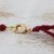 Rose quartz pendant necklace, 'Pink Crochet' - Rose Quartz 4 Strand Crochet Necklace from Brazil