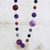 Collar colgante con múltiples piedras preciosas - Collar Colgante De Múltiples Piedras Preciosas Elaborado Artesanalmente
