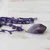 Amethyst pendant necklace, 'Violet Crochet' - Handcrafted Amethyst 3 Strand Crochet Necklace from Brazil