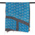Kantha embroidered reversible silk scarf, 'Imperial Grace' - Cotton Kantha Embroidered Reversible Silk Scarf
