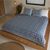 Block-printed duvet cover set, 'Rajasthani Grey' (3 pieces) - Block-Printed Duvet Cover and Sham Set (3 Pieces)