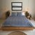 Block-printed duvet cover set, 'Rajasthani Grey' (3 pieces) - Block-Printed Duvet Cover and Sham Set (3 Pieces)