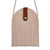 Cotton rope cell phone shoulder bag, 'Ivory Communication' - Classic Woven Ivory Cotton Blend Cell Phone Shoulder Bag