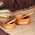 Juego de tazones de condimentos de madera, (4 piezas) - Juego de Cuencos y Utensilios para Servir de Madera de Haya Marrón (4 Piezas)