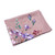 Hand-painted silk scarf, 'Primaveral Beige' - Hand-Painted Floral Soft Beige Silk Scarf from Armenia