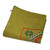 Embroidered cushion cover, 'Prosperous Heritage' - Classic Armenian Embroidered Acrylic Cushion Cover in Green