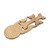 Wood wall accent, 'Everlasting Glory' - Armenian Handmade Matte-Lacquered Walnut Wood Wall Accent