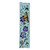 Recycled paper bookmark, 'Butterfly Petals' - Painted Flower and Butterfly-Themed Recycled Paper Bookmark