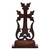 Cruz de madera - Cruz tradicional de madera marrón oscura tallada a mano de Armenia