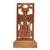 Wood cross sculpture, 'Reminder of Faith' - Hand-Carved Beech Wood Khachkar Cross Sculpture from Armenia