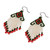 Glass beaded waterfall earrings, 'Era of Cascades' - Fair Trade Armenian-Made Glass Beaded Waterfall Earrings