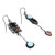 Multi-gemstone dangle earrings, 'Aesthetic Sensations' - Geometric Modern Multi-Gemstone Dangle Earrings from Armenia