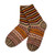 Calcetines de punto - Calcetines de punto de mezcla de lana amarilla y verde elaborados en Armenia