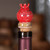 Ceramic bottle stopper, 'Pomegranate Essential' - Fair Trade Glazed Pomegranate-Shaped Ceramic Bottle Stopper