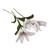 Crocheted home accents, 'Lily Nature' (set of 3) - Handcrafted Knit White Lily-Themed 3-Piece Home Accent Set