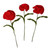 Crocheted home accents, 'Poppy Nature' (set of 3, large) - Handmade Crocheted Red Poppy-Themed 3-Piece Home Accent Set