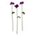 Crocheted home accents, 'Purple Pansy Spring' (set of 3) - 3-Piece Purple Pansy Home Accent Set Handmade in Armenia