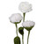 Crocheted home accents, 'White Rose Spring' (set of 3) - Artisan-Made Crocheted 3-Piece White Rose Home Accent Set