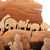 Wood sculpture, 'Noah and Mount Ararat' - Christian-Inspired Wood Sculpture of Noah and His Family