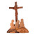 Escultura de madera - Escultura Religiosa de Madera Tallada a Mano de La Crucifixión
