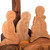 Escultura de madera - Escultura Religiosa de Madera Tallada a Mano de La Crucifixión