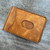 Leather wallet, 'Urban Yellow' - Modern Yellow 100% Leather Card Holder-Wallet from Armenia