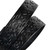 Men's leather belt, 'Shadow Gentleman' - Men's Traditional Dark Leather Belt with Black Buckle