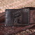 Men's leather belt, 'Armenian Leader' - Men's Handcrafted Dark Brown Armenian King Leather Belt