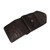 Leather wallet, 'Rich Onyx' - Handmade Minimalist Onyx Leather Wallet with Snap Closure