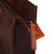 Leather shoulder bag, 'Bohemian Chocolate' - Chocolate Brown Leather Shoulder Bag with Zipper Closure