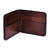 Leather wallet, 'Cocoa Times' - Minimalist 100% Leather Wallet in a Cocoa Brown Hue