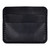 Leather card holder, 'Frugal Obsidian' - Handmade 100% Leather Card Holder in an Obsidian Black Hue