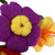 Wool felt home accents, 'Heartfelt Illusion' (set of 3) - Nature-Inspired Set of 3 Wool Felt Home Accents from Armenia