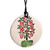 Ceramic pendant necklace, 'Evergreen Life' - Hand-Painted Classic Tree of Life Ceramic Pendant Necklace
