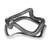 Sterling silver band ring, 'Daybreak and Nightfall' - Modern Silver Band Ring with Blackened and Polished Finishes