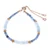 Quartz beaded wristband bracelet, 'Lasting Impression' - Quartz Beaded Adjustable Wristband Bracelet from Thailand thumbail