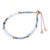 Quartz beaded wristband bracelet, 'Lasting Impression' - Quartz Beaded Adjustable Wristband Bracelet from Thailand (image 2c) thumbail